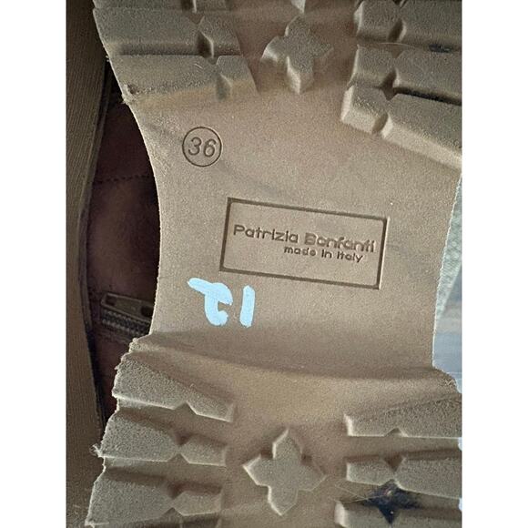 PATRIZIA BONFANTI BOOTS SUEDE KUNI NO LACE HOFF BROWN - Picture 8 of 8